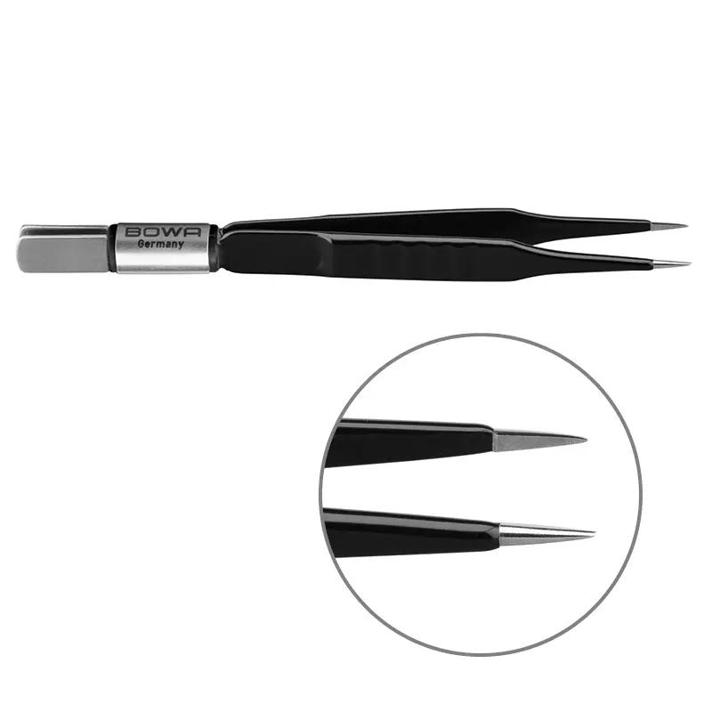 Біполярний пінцет, прямий, 110 мм, 6 мм x голка. BOWA-electronic GmbH & Co. KG